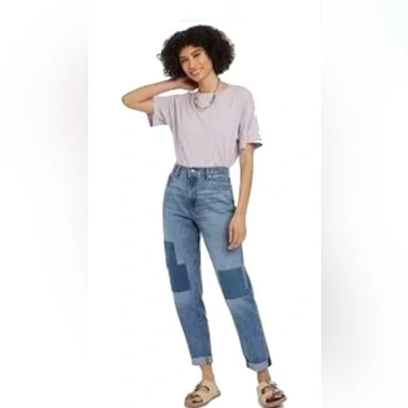 Women's👱🏽♀️NWT🏷️High-RiseBoyfriend Jeans👖Universal Thread Medium Wash Sz 14 - Picture 7 of 10